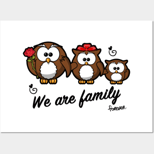 We are Family Posters and Art